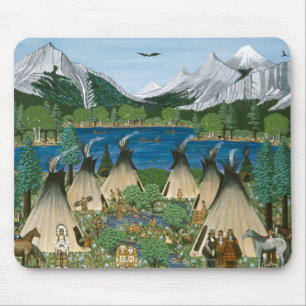 Alfombrilla De Ratón El lago Nez Perce ~ Wallowa