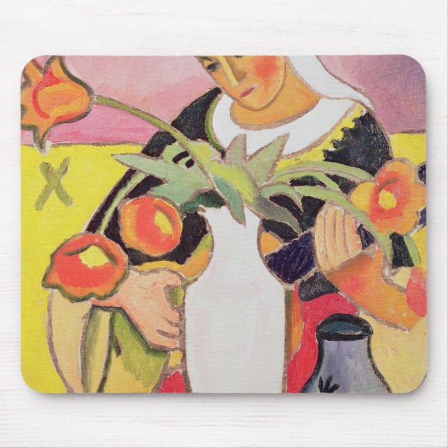 Alfombrilla De Ratón El laúd Player, 1910 (Frente)