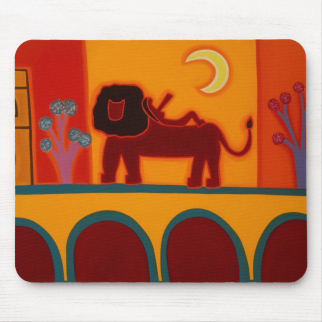 Alfombrilla De Ratón El león de Fulham Broadway 2008 (Frente)