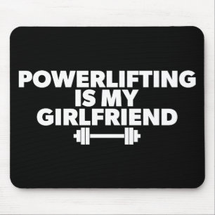 Alfombrilla De Ratón El Levantamiento De Poderío Es Motivador De Mi Nov