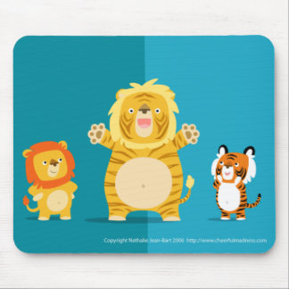 Alfombrilla De Ratón El liger y su mousepad orgulloso de los padres