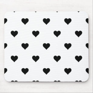 Alfombrilla De Ratón El lindo San Valentín de la minimalista pareja de 
