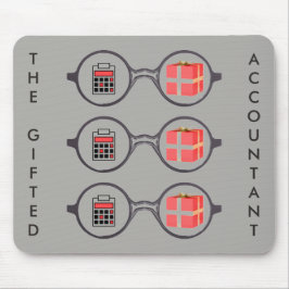 Alfombrilla De Ratón "El logo del Contador Gifted"