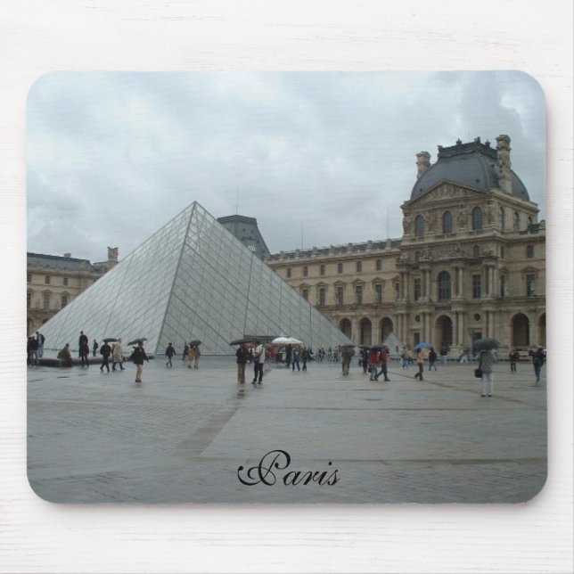 Alfombrilla De Ratón El Louvre, París (Frente)