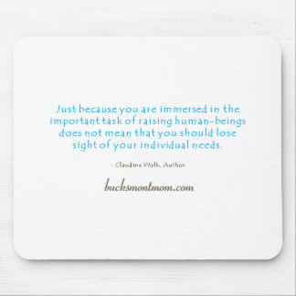 Alfombrilla De Ratón El mantra Mousepad de la mamá