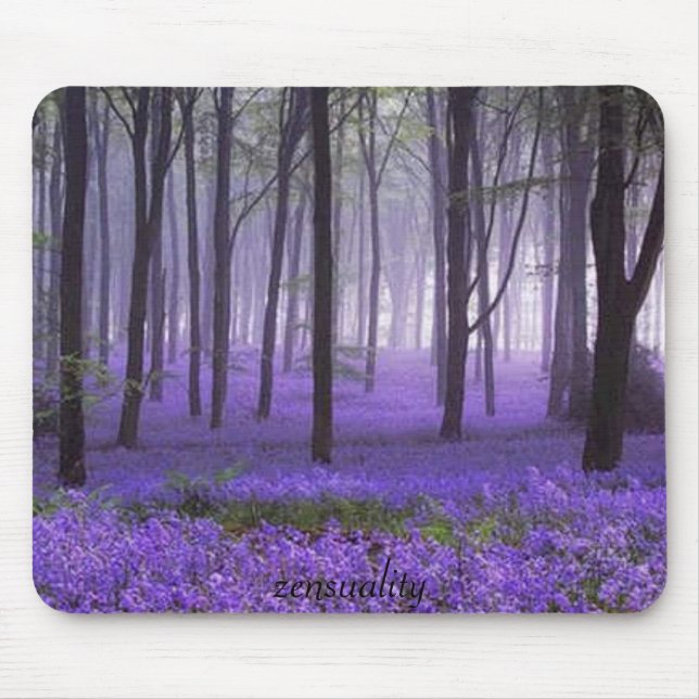 Alfombrilla De Ratón el más purpleforest, zensuality (Frente)