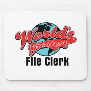 Alfombrilla De Ratón El mayor empleado de archivos del mundo