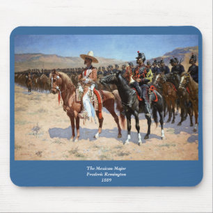 Alfombrilla De Ratón El mayor mexicano de Frederic Remington (1889)