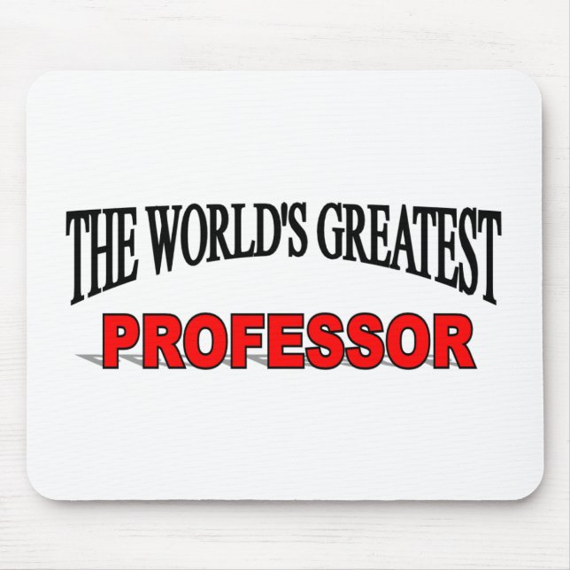 Alfombrilla De Ratón El mayor profesor del mundo (Frente)