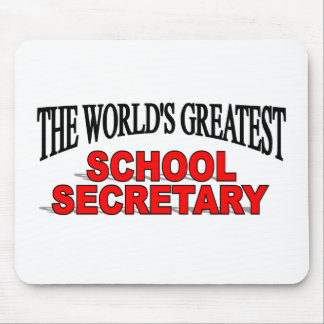 Alfombrilla De Ratón El mayor secretario escolar del mundo