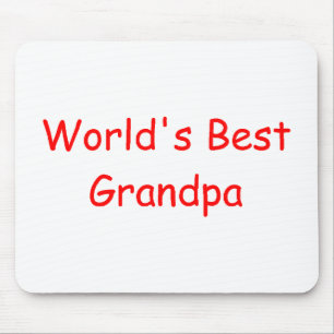 Alfombrilla De Ratón El mejor abuelo Mousepad del mundo