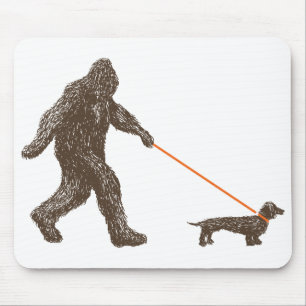Alfombrilla De Ratón El mejor amigo de Sasquatch