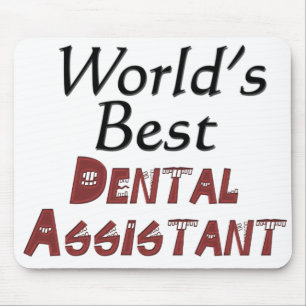 Alfombrilla De Ratón El mejor ayudante de dentista del mundo