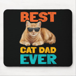 Alfombrilla De Ratón El mejor padre del gato jamás gracioso dueño del g