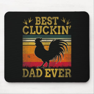 Alfombrilla De Ratón El Mejor Papá Cluckin Siempre Día del Padre Estilo