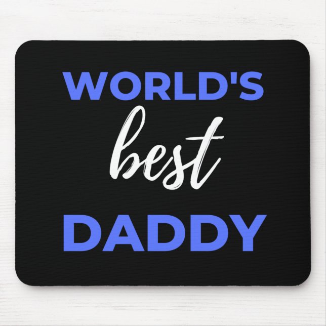 Alfombrilla De Ratón El mejor papá del mundo (Frente)