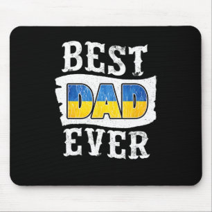 Alfombrilla De Ratón El Mejor Papá del Mundo Día del Padre Bandera de U