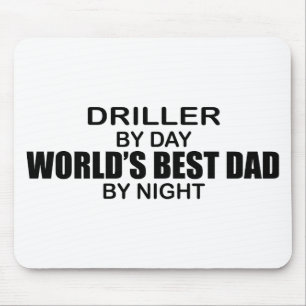 Alfombrilla De Ratón El mejor papá del mundo - taladradora