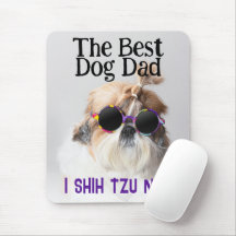 El mejor papá perro Shih Tzu No Día del Padre