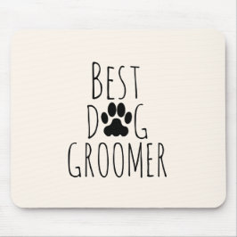 Alfombrilla De Ratón El Mejor Peluquero de Perros Personalizable Cálido