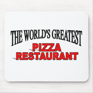 Alfombrilla De Ratón El mejor restaurante pizza del mundo