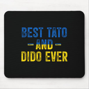 Alfombrilla De Ratón El mejor Tato y Dido jamás Ucrania Bandera Padre P