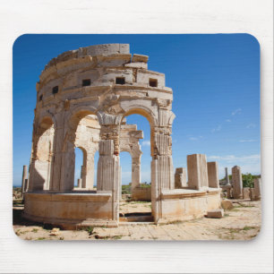 Alfombrilla De Ratón El Mercado, Leptis Magna, distrito de Al Khums