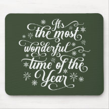 El momento más maravilloso del año | Mousepad