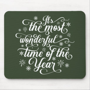 Alfombrilla De Ratón El momento más maravilloso del año   Mousepad