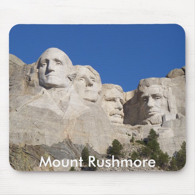 Alfombrilla De Ratón El monte Rushmore Mousepad (Frente)