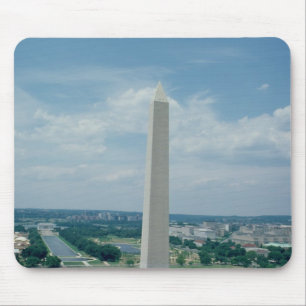 Alfombrilla De Ratón El monumento de Washington, construido 1848-85
