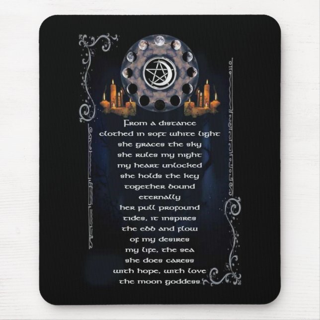 Alfombrilla De Ratón El MoonGoddess Mousepad (Frente)