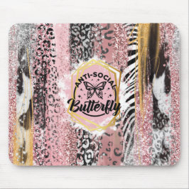 Alfombrilla De Ratón El Mousepad de mariposa antisocial