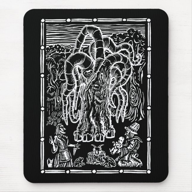 Alfombrilla De Ratón El Mousepad de ofrecimiento (Frente)