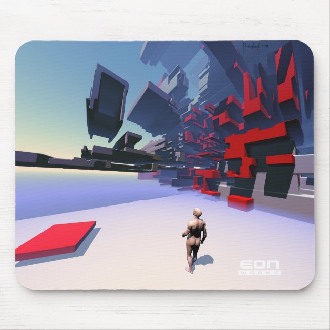 Alfombrilla De Ratón El mousepad del explorador (Frente)