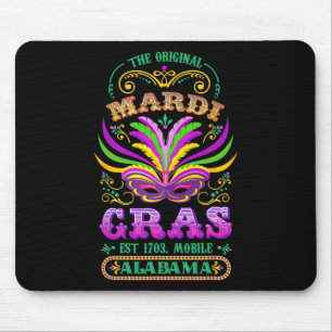 Alfombrilla De Ratón El móvil original Mardi Gras Alabyma 1703
