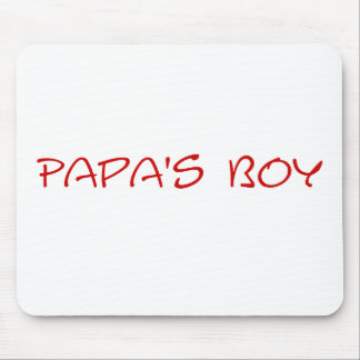 Alfombrilla De Ratón El muchacho Mousepad de la papá