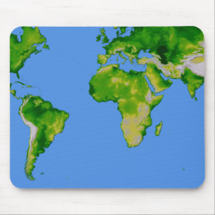 Alfombrilla De Ratón El mundo