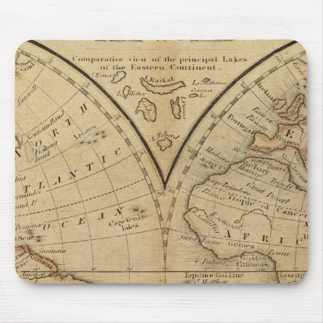 Alfombrilla De Ratón El mundo 3 (Frente)