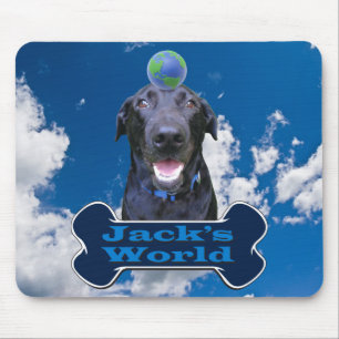 Alfombrilla De Ratón El mundo Mousepad de Jack