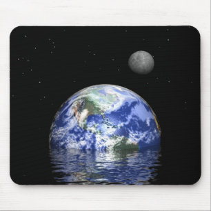 Alfombrilla De Ratón El nacimiento de la tierra Mousepad