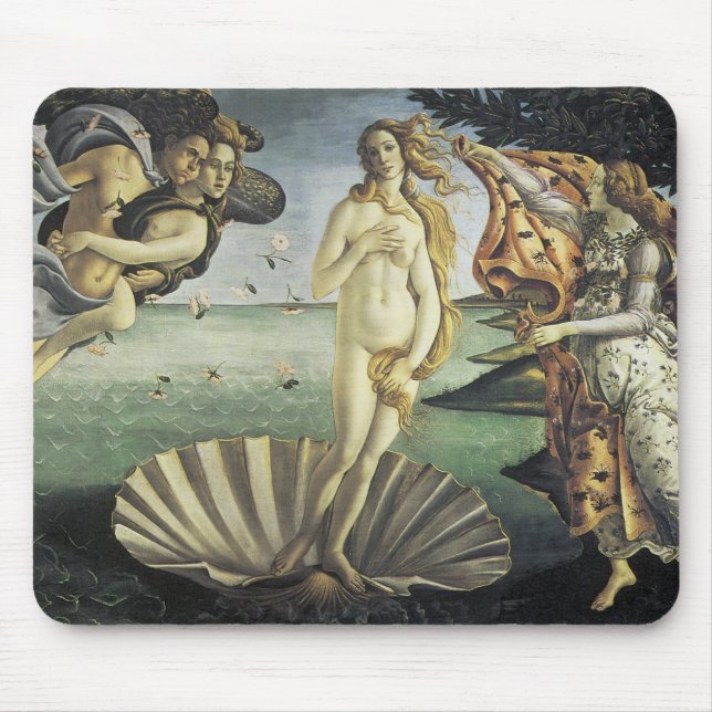 Alfombrilla De Ratón El nacimiento de Venus (Frente)