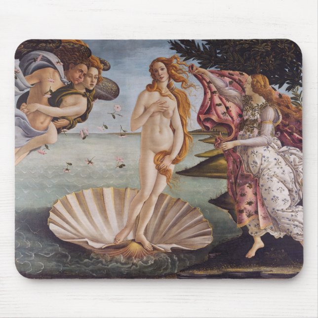Alfombrilla De Ratón El nacimiento de Venus (Frente)