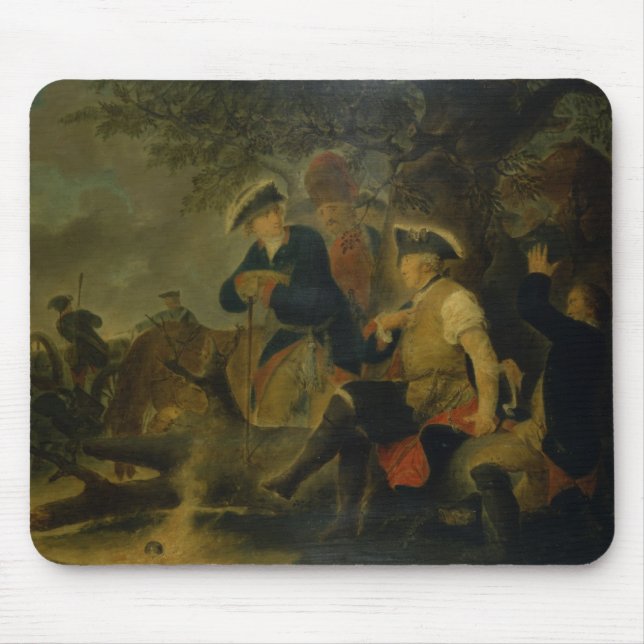 Alfombrilla De Ratón Él no puede haber visto muchos canonballs (Frente)