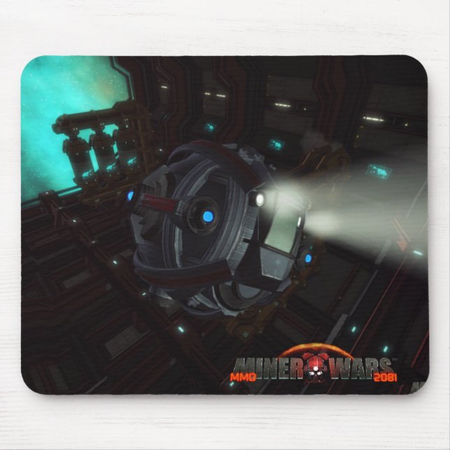 Alfombrilla De Ratón El nuevo minero guerrea Mousepad (Frente)