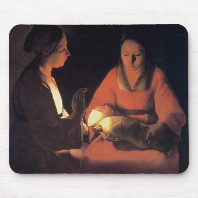 Alfombrilla De Ratón El nuevo niño nacido (Frente)