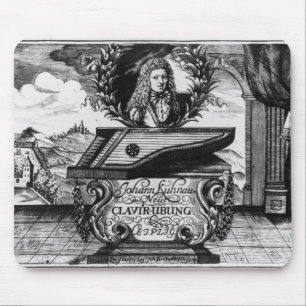 Alfombrilla De Ratón El nuevo piano practica, 1689