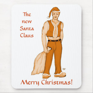 Alfombrilla De Ratón El nuevo Santa Claus - ¡Feliz Navidad!