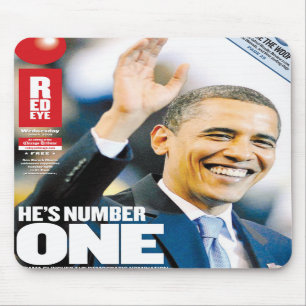 Alfombrilla De Ratón El número uno Mousepad de Obama