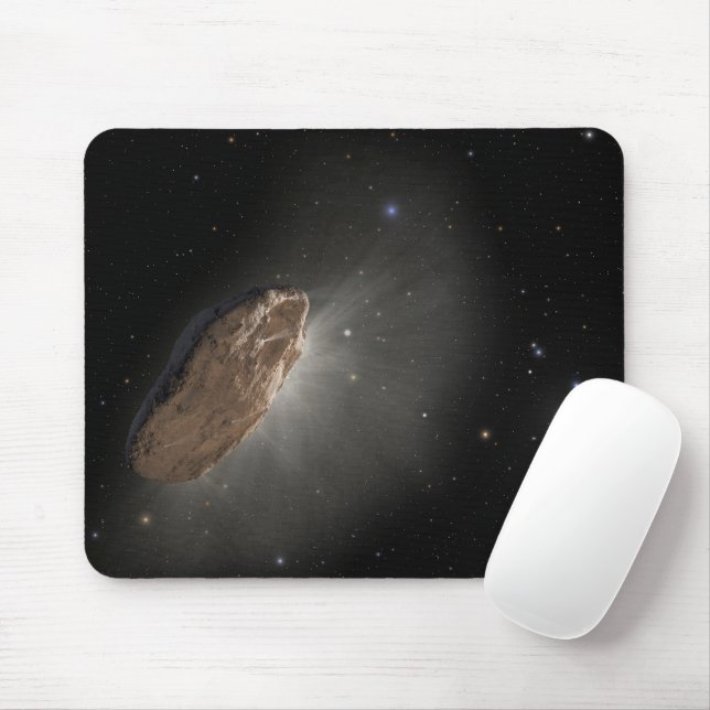 Alfombrilla De Ratón El Objeto Interstellar De Wayward Oumuamua. (Con ratón)